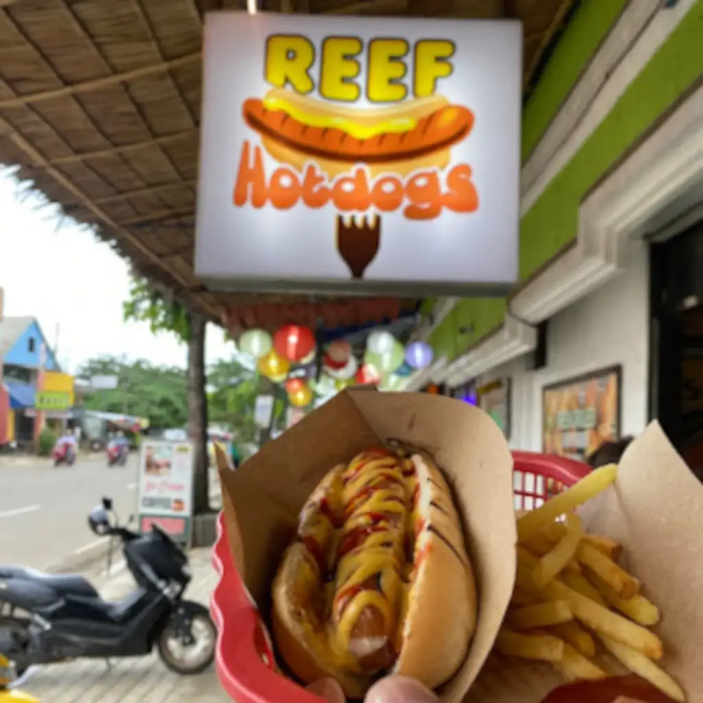 Reefhotdogs combo meal